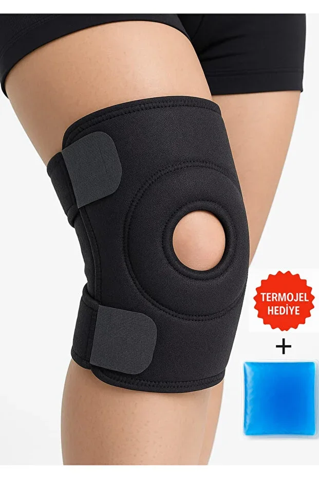 Medical Patella Destekli Diz Korsesi Çapraz Bağ Menisküs Ağrısı Için Sporcu Dizlik
